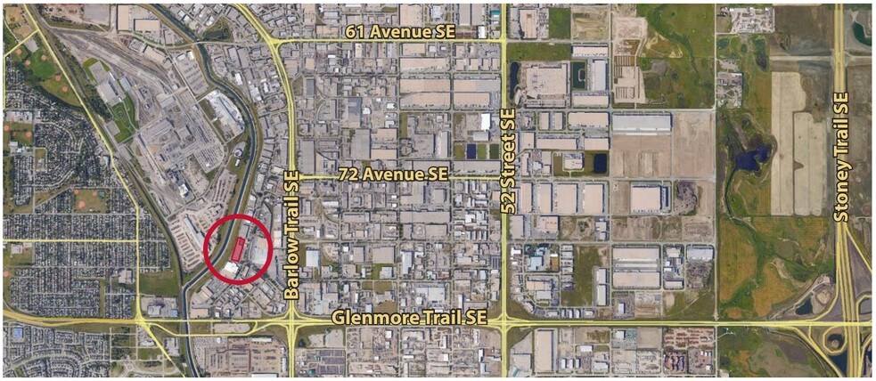 More Photos Of 7703 30th St SE, Calgary Distribution For Lease