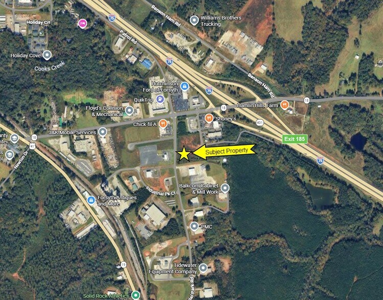 More Photos Of 100 Industrial Park Dr, Forsyth Land For Sale