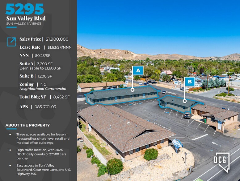 More Photos Of 5295 Sun Valley Boulevard, Sun Valley Medical For Lease