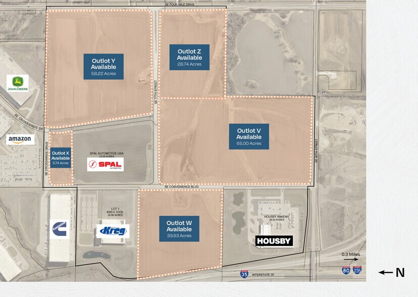 More Photos Of SE Four Mile Drive Dr @ SE 77th Street, Ankeny Land For Sale