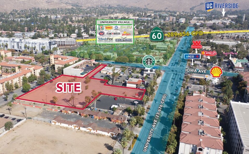 Primary Photo Of 1333 University Ave, Riverside Land For Sale