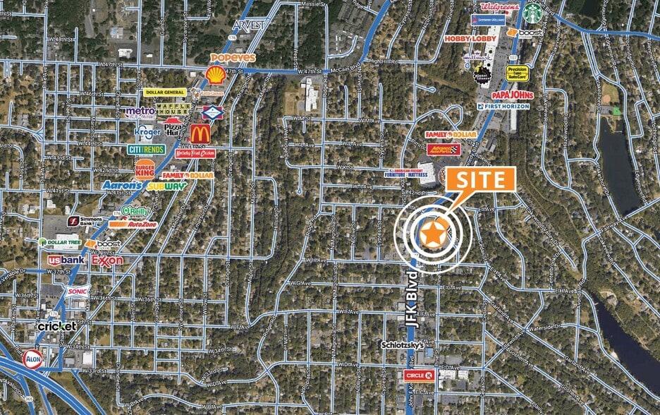 More Photos Of 3808 John F. Kennedy, North Little Rock Land For Lease