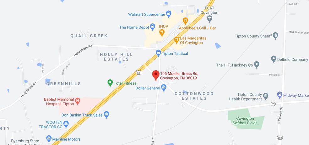 More Photos Of 105 Mueller Brass Rd, Covington General Retail For Sale