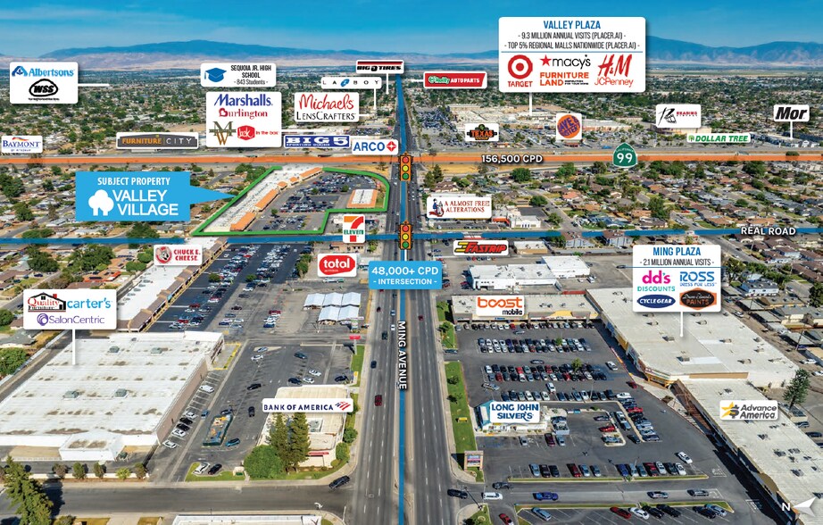 More Photos Of 3412-3690 Ming Ave, Bakersfield General Retail For Sale