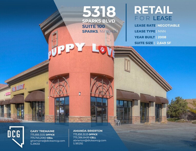 More Photos Of Los Altos Pky, Sparks Unknown For Lease