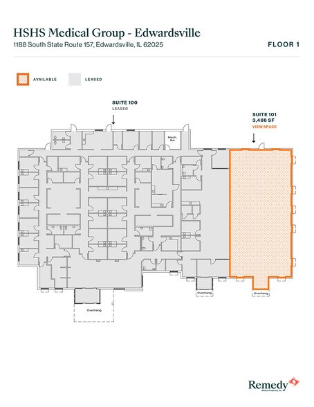 More Photos Of 1188 S State Route 157, Edwardsville Medical For Lease