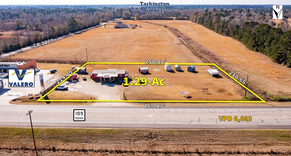 Primary Photo Of 14695 HWY 105, Cleveland Land For Sale