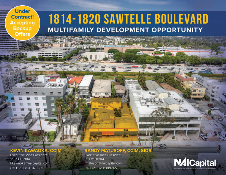 Primary Photo Of 1814 Sawtelle Blvd, Los Angeles Land For Sale