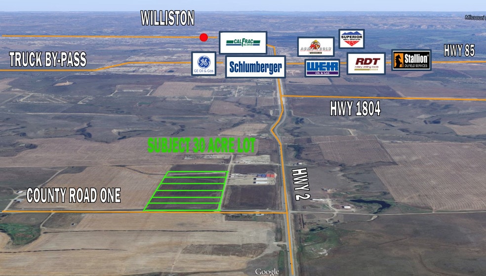 Primary Photo Of Hwy 1804 & Hwy 2 Hwy, Williston Land For Sale