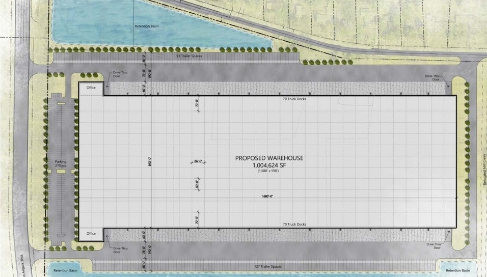 Primary Photo Of Union Airpark Blvd @ Old Springfield Rd, Union Warehouse For Lease