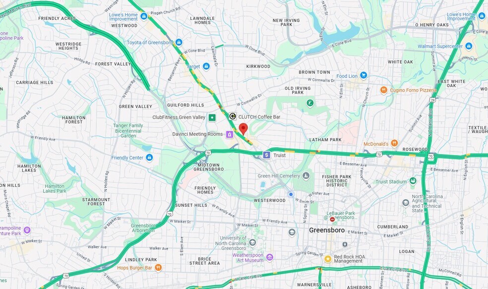 More Photos Of 1702 Battleground Ave, Greensboro Bank For Lease