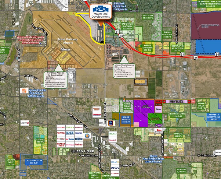 More Photos Of SWC Ellsworth Rd & SR-24, Mesa Storefront For Sale