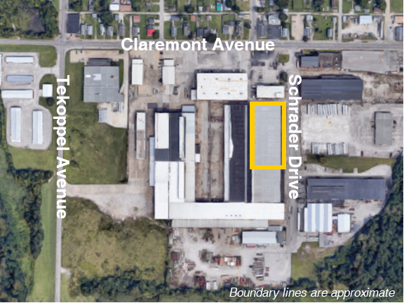 Primary Photo Of 701 & 703 Schrader Drive, Evansville Manufacturing For Lease