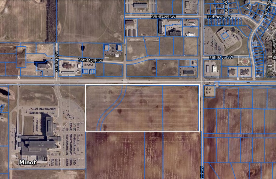 Primary Photo Of 37th Ave SW Ave, Minot Land For Sale