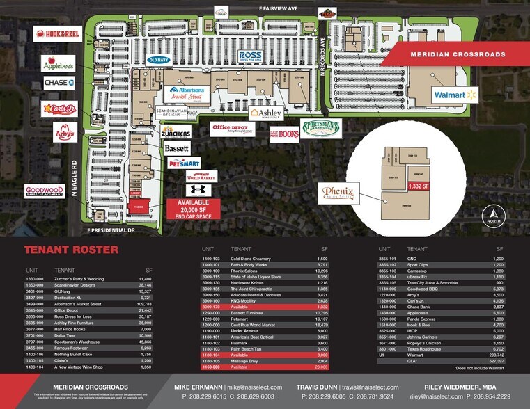 More Photos Of 3401-3797 E Fairview Ave, Meridian Unknown For Lease