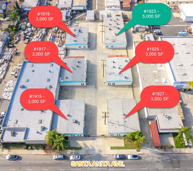 More Photos Of 1915-1927 Santa Anita Ave, South El Monte Warehouse For Lease