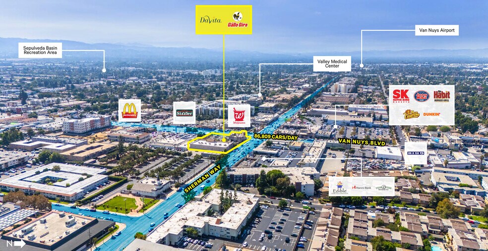 More Photos Of 14480 Sherman Way, Van Nuys Storefront Retail Office For Sale