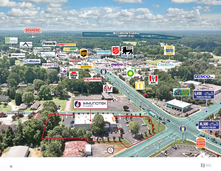 More Photos Of 640 Jake Alexander Blvd W, Salisbury Freestanding For Sale