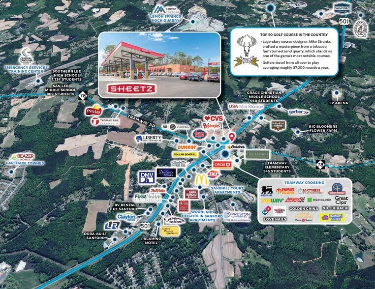 More Photos Of 2304 Jefferson Davis Hwy, Sanford Freestanding For Sale