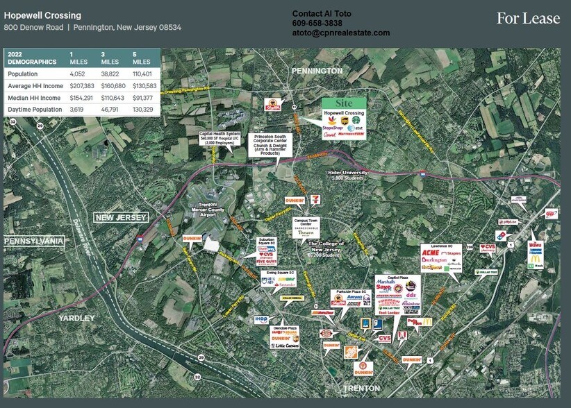 More Photos Of Route 31 N @ Denow Rd, Hopewell Unknown For Lease