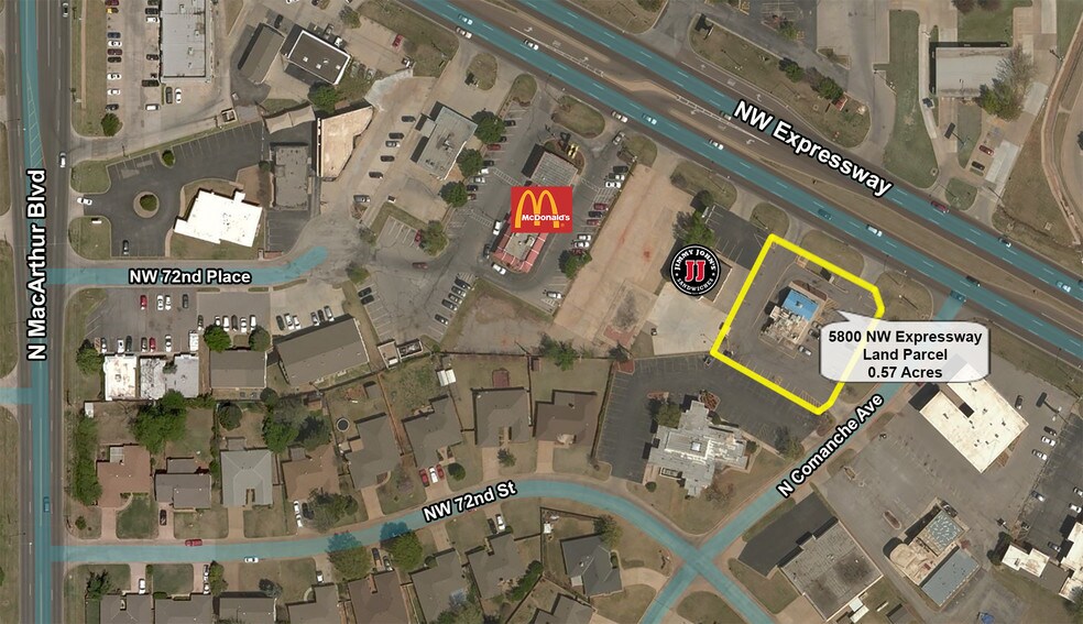 More Photos Of 5800 NW Expressway, Oklahoma City Land For Sale