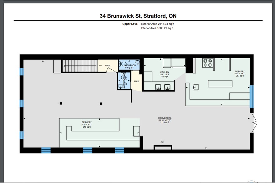 More Photos Of 34 Brunswick St, Stratford Storefront For Sale