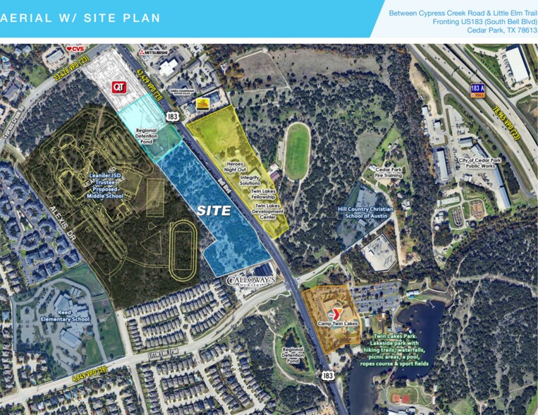 More Photos Of 0 Bell st, Cedar Park Land For Sale