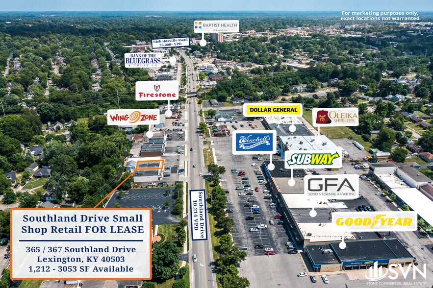 More Photos Of 365-373 Southland Dr, Lexington Freestanding For Lease