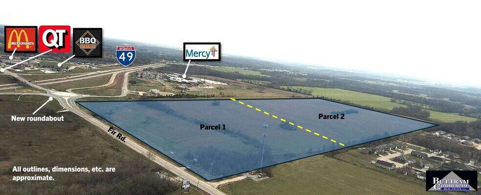 More Photos Of SWC Fir Rd & I-49 Parcel 2, Carthage Land For Sale