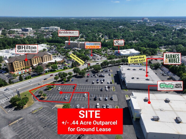 More Photos Of 1200 BLK Airport Blvd, Pensacola Land For Lease