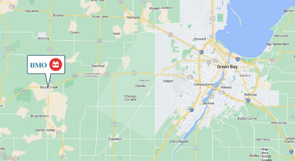 101 N Main St, Black Creek, WI 54106 Bank For Sale