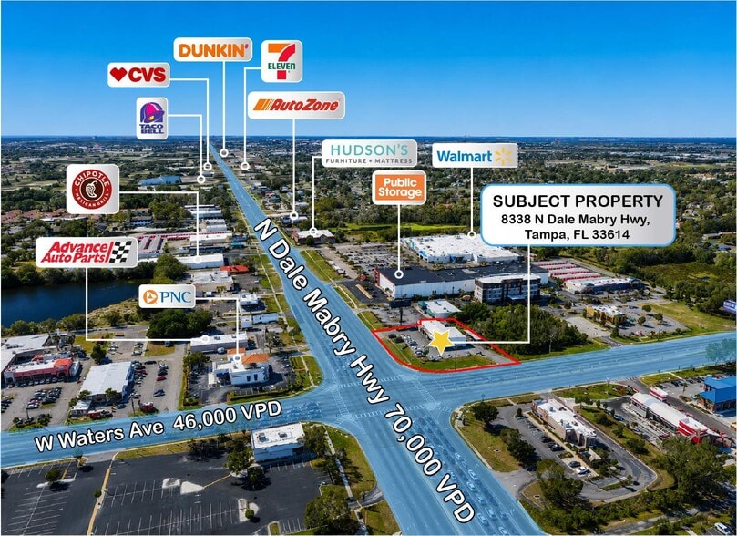 More Photos Of 8338 N Dale Mabry Hwy, Tampa Showroom For Sale