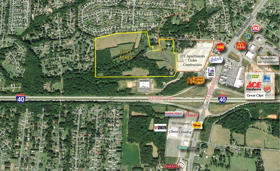 Primary Photo Of 1630 Pecan Ln, Kernersville Land For Sale