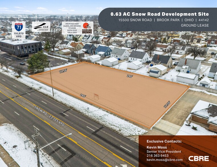 Primary Photo Of 15500 Snow Rd, Brook Park Land For Lease