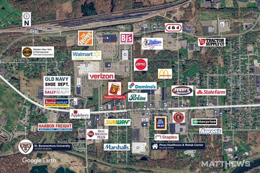 More Photos Of 3028 State st, Olean General Retail For Sale