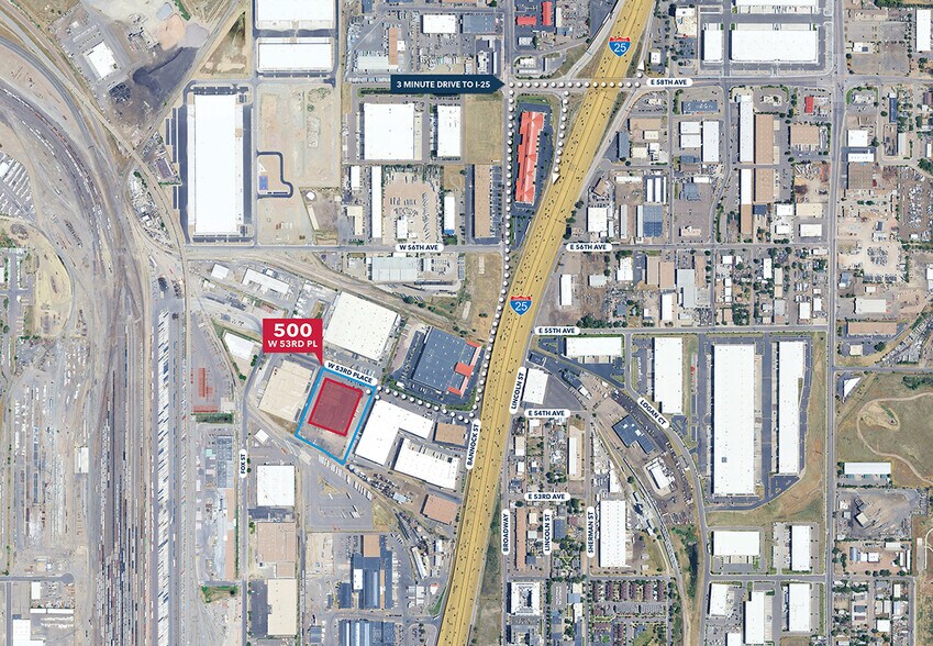 More Photos Of 500 W 53rd Pl, Denver Warehouse For Sale