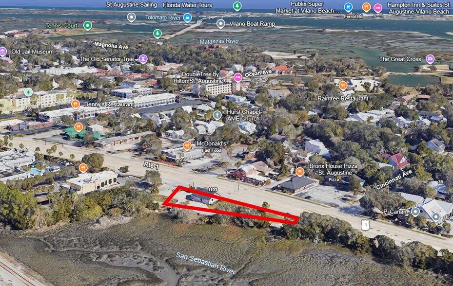 More Photos Of 1103 N Ponce De Leon Blvd, Saint Augustine Freestanding For Sale