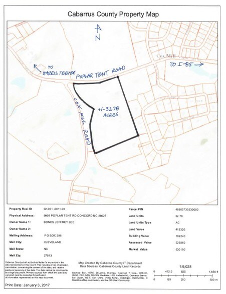 More Photos Of 9009 Poplar Tent Rd, Concord Land For Sale