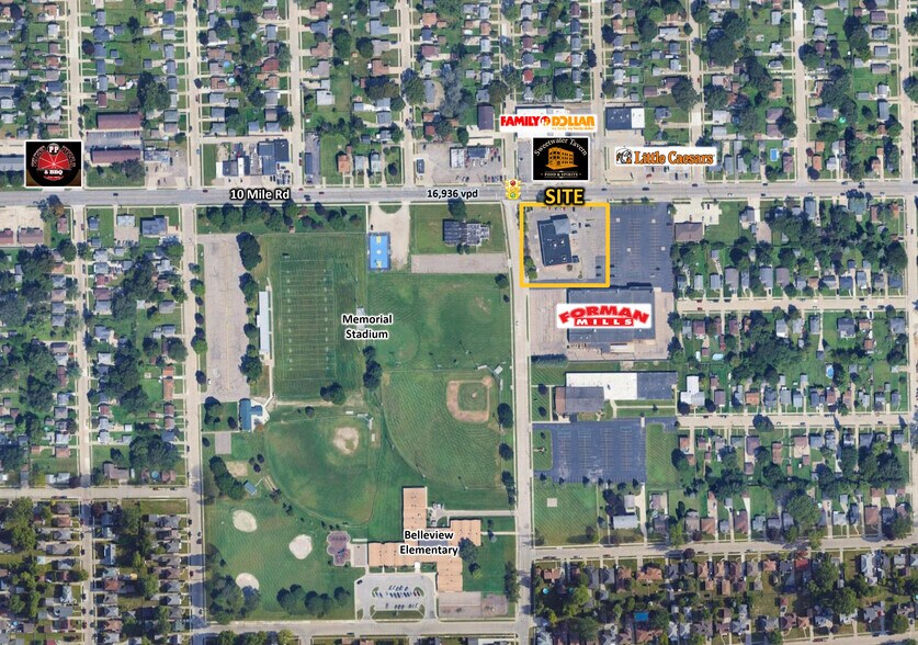 More Photos Of 16000 E 10 Mile Rd, Eastpointe Drugstore For Lease