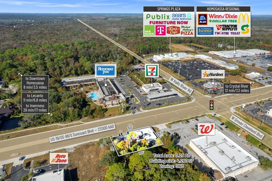 More Photos Of 4065 S Suncoast Blvd, Homosassa Storefront Retail Office For Sale