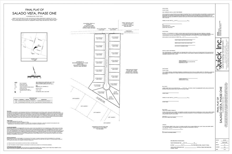 More Photos Of 3851 FM 2268, Salado Land For Sale