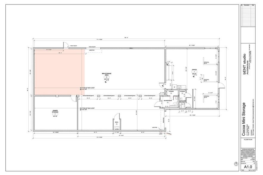 More Photos Of 411 Clearlake Rd, Cocoa Service For Lease
