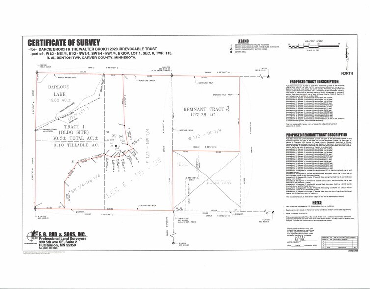 More Photos Of xxx 122nd Street, Norwood Young America Land For Sale