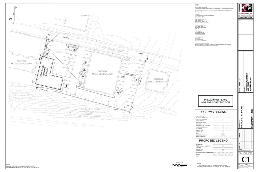 More Photos Of 1050 Maple Dr, Morgantown Parking Lot For Lease