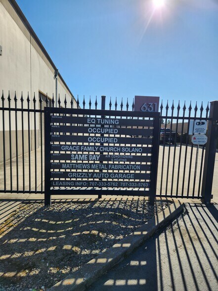 More Photos Of 631 Railroad Ave, Fairfield Manufacturing For Lease