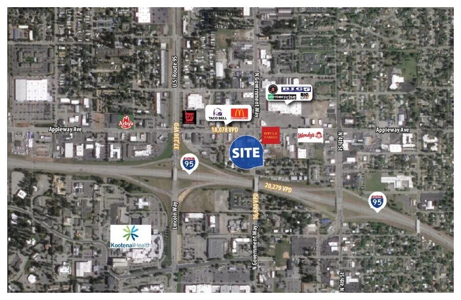 More Photos Of 2410 N Government Way, Coeur d'Alene General Retail For Lease