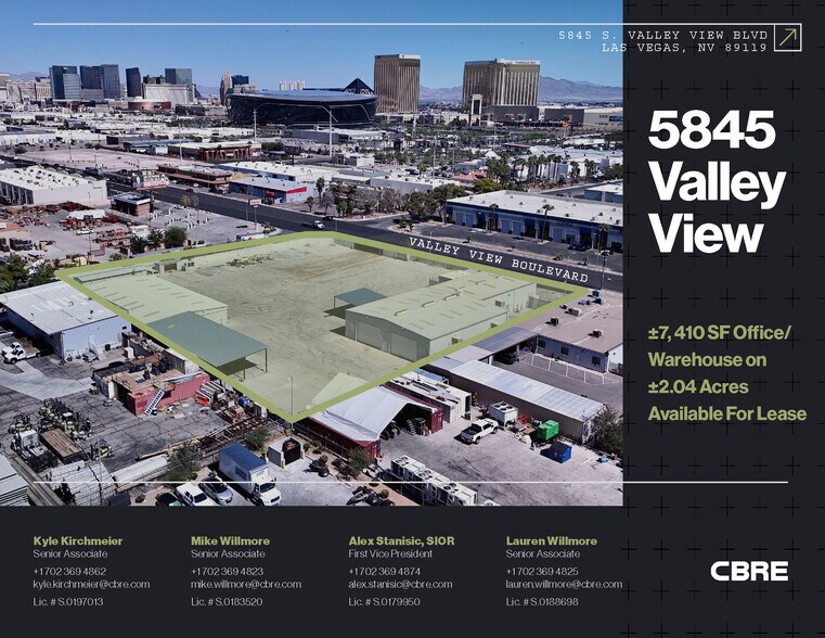 Primary Photo Of 5845 S Valley View Blvd, Las Vegas Manufacturing For Lease