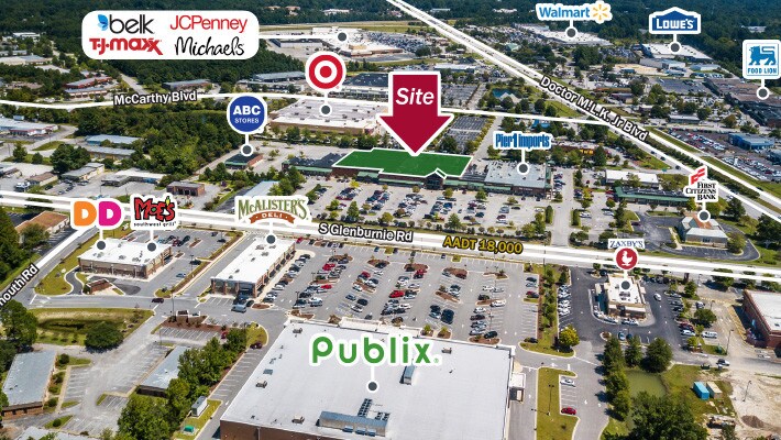 More Photos Of 2019 S Glenburnie Rd, New Bern Supermarket For Lease