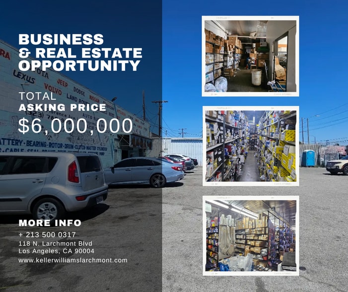 Primary Photo Of 7118 S Main St, Los Angeles Land For Sale