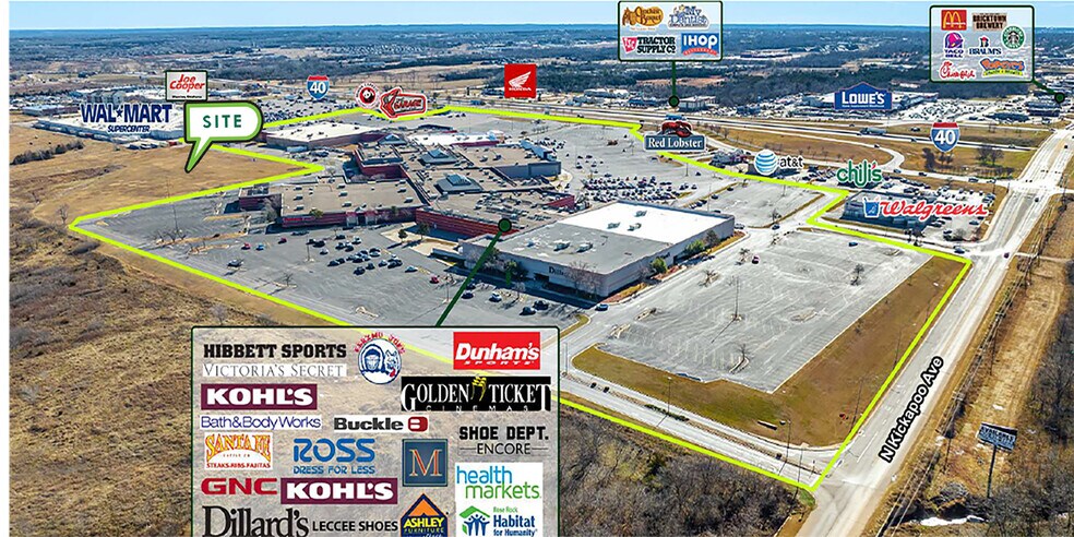 More Photos Of 4901 Kickapoo Ave, Shawnee Land For Lease